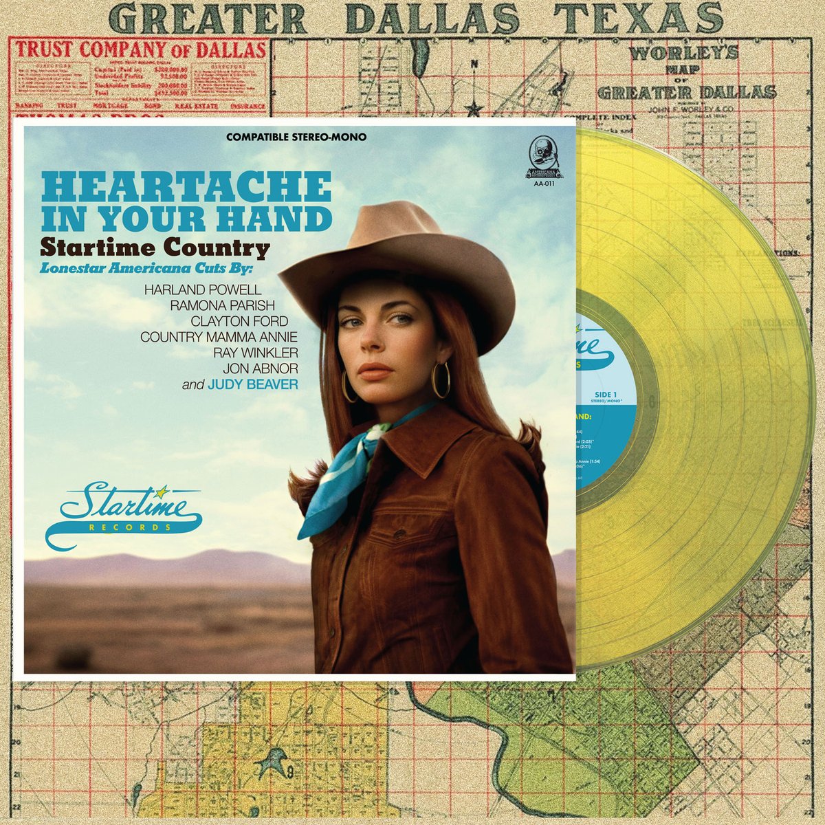 A collection of rare gems from a long-lost label!  

Though Startime’s reign in the industry was brief, the label captured the heart and soul of Texas country music.  Support your local record store and grab your copy tomorrow for #RSD2025!

<a href="/recordstoreday/">Record Store Day</a>