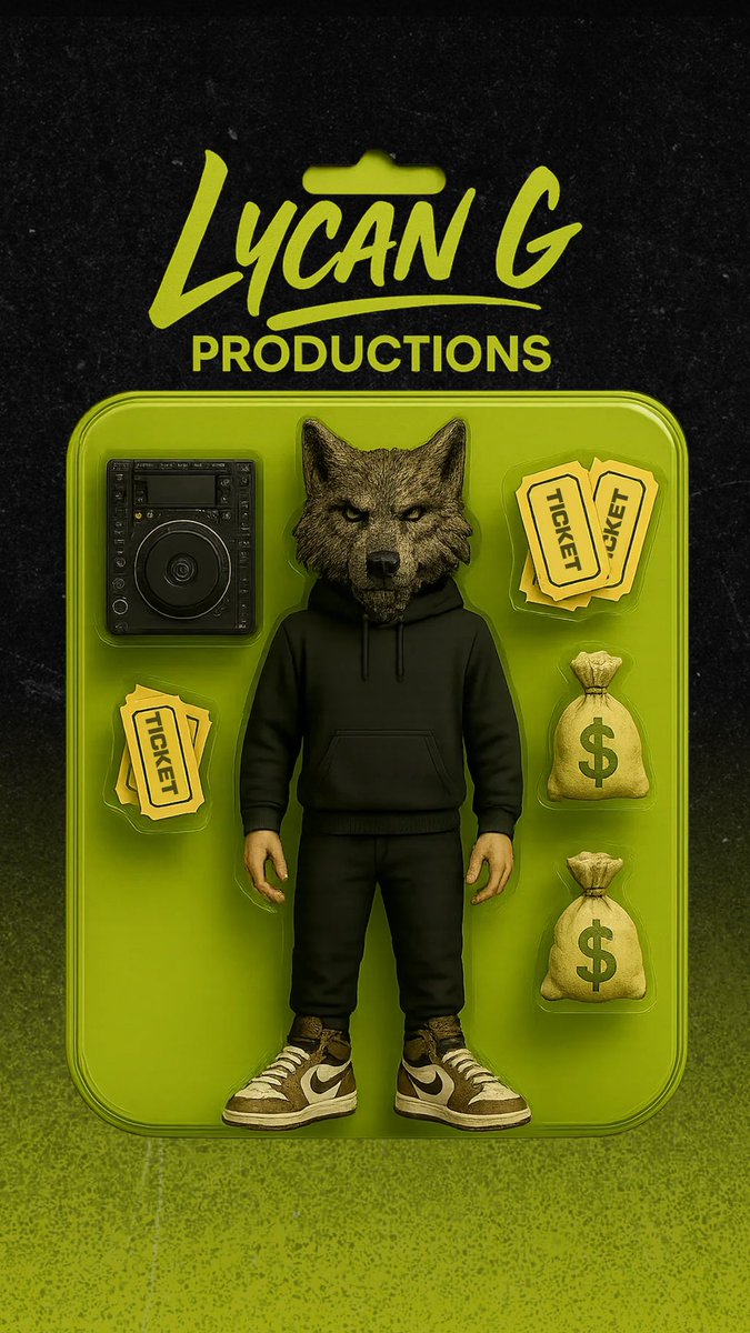 LycanG_'s tweet photo. Built for the grind. Engineered for the rave.
Tickets, decks, bags — we come fully equipped.
This is Lycan G Productions.
What’s in your kit? https://t.co/X3rw3Xe2yc