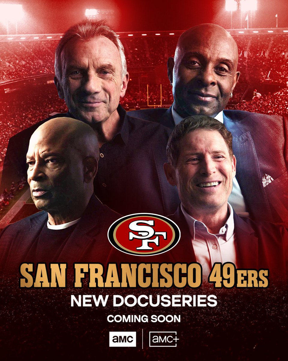 The <a href="/49ers/">San Francisco 49ers</a> are coming to AMC! 🔥 Go inside "The Team of the Eighties" with exclusive footage and interviews in an all-new docuseries premiering in 2026. It's the story of the legendary football dynasty like it's never been told before.

In partnership with <a href="/NFLFilms/">NFL Films</a>,