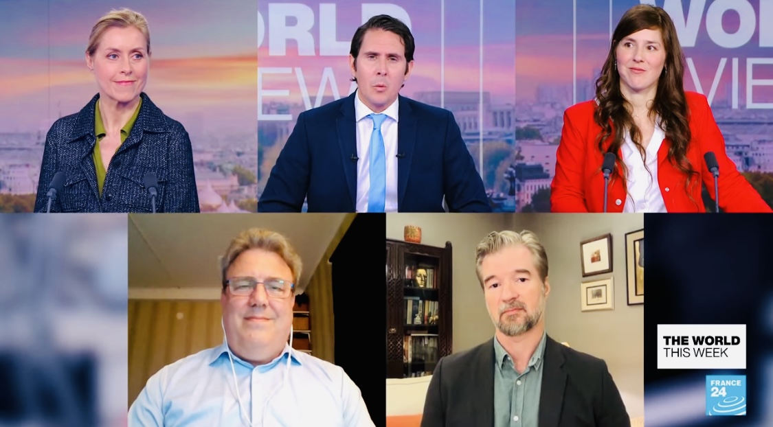 Agnes C. Poirier (@agnescpoirier) on Twitter photo Tonight, on #ThisWorldThisWeek on <a href="/France24_en/">FRANCE 24 English</a>, we discussed Trump's tariffs, Marine le Pen's sentencing, Germany's new coalition, and the situation in Khartoum with <a href="/weissercappu/">Lisa Louis</a> <a href="/OleRyborg/">Ole Ryborg</a> and <a href="/declanwalsh/">Declan Walsh</a>
And in the driving seat: <a href="/GavinLeeNews/">Gavin Lee</a>
Catch us up here: Tonight, on #ThisWorldThisWeek on <a href="/France24_en/">FRANCE 24 English</a>, we discussed Trump's tariffs, Marine le Pen's sentencing, Germany's new coalition, and the situation in Khartoum with <a href="/weissercappu/">Lisa Louis</a> <a href="/OleRyborg/">Ole Ryborg</a> and <a href="/declanwalsh/">Declan Walsh</a>
And in the driving seat: <a href="/GavinLeeNews/">Gavin Lee</a>
Catch us up here:
