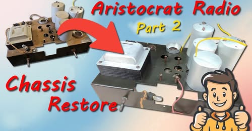 OhmsLaw78's tweet photo. Aristocrat Console Radio Restore Part 2 https://t.co/UYzUNyec1m via @YouTube
#Tech #Electronics #VintageElectronics #Radio #RadioElectronics #RadioRepair #VintageRadios #ElectronicsServicing #OldTimeRadio #SWL #CleaningParts #ComponentReplacement #VoltageDividers https://t.co/OALuszdfB6