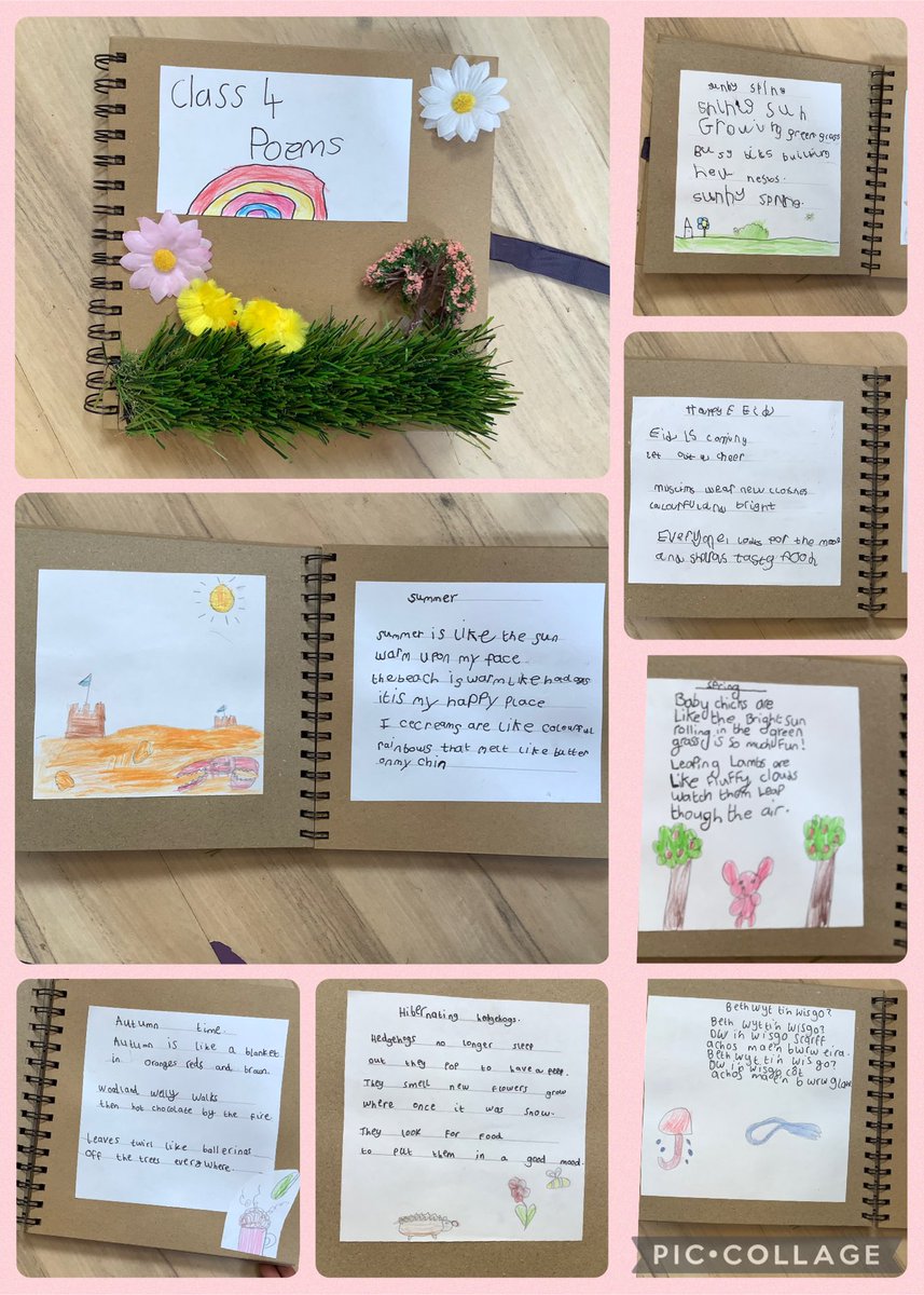 Dosbarth 4 have been working hard creating their own anthology of poems for Mrs Roche, I am so proud of the outcome. The selection of poems is outstanding 👏🤩 <a href="/garntegprimary/">Garnteg Primary</a> <a href="/missswilliams95/">Mrs S Parfitt</a>