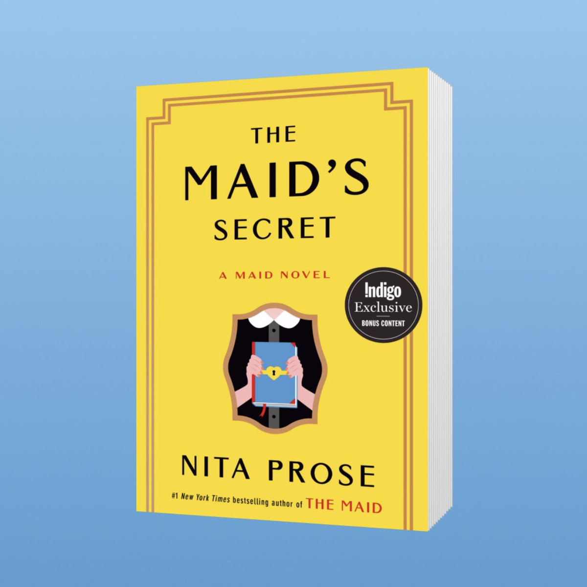 Indigo Eaton Centre (@indigoeatonctr) on Twitter photo Nita Prose unveils The Maid’s Secret - a gripping tale of love, mystery, and a daring heist.
A priceless artifact. A shocking theft. A past full of secrets. Can Molly Gray solve the #mystery before it’s too late?
ow.ly/HfPM50VwqRV
#NitaProse #TheMaidsSecret <a href="/NitaProse/">Nita Prose</a> Nita Prose unveils The Maid’s Secret - a gripping tale of love, mystery, and a daring heist.
A priceless artifact. A shocking theft. A past full of secrets. Can Molly Gray solve the #mystery before it’s too late?
ow.ly/HfPM50VwqRV
#NitaProse #TheMaidsSecret <a href="/NitaProse/">Nita Prose</a>