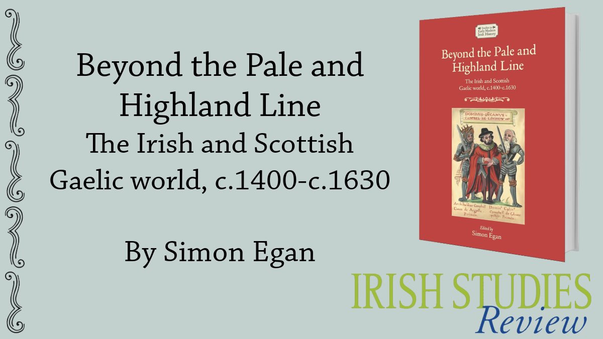 Irish Studies Review (@irishstudiesrev) on Twitter photo 📚Book Available to Review📚
Beyond the Pale and Highland Line: The Irish and Scottish Gaelic world, c.1400-c.1630 by Simon Egan
If you are interested in reviewing this, please contact us via DM or email us at I.studies@bathspa.ac.uk - we would love to hear from you! 📚Book Available to Review📚
Beyond the Pale and Highland Line: The Irish and Scottish Gaelic world, c.1400-c.1630 by Simon Egan
If you are interested in reviewing this, please contact us via DM or email us at I.studies@bathspa.ac.uk - we would love to hear from you!