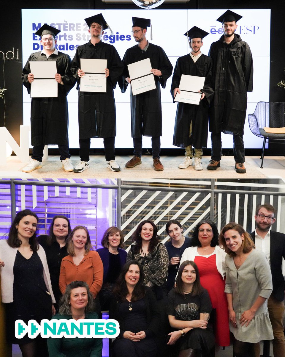 esd_fr's tweet photo. 👏 Nous adressons nos plus chaleureuses félicitations à ces jeunes talents qui s'apprêtent à intégrer le monde professionnel avec des compétences solides et une vision novatrice. Nous leur souhaitons un avenir brillant et plein de succès.

#ESD https://t.co/hIi27AvvCa