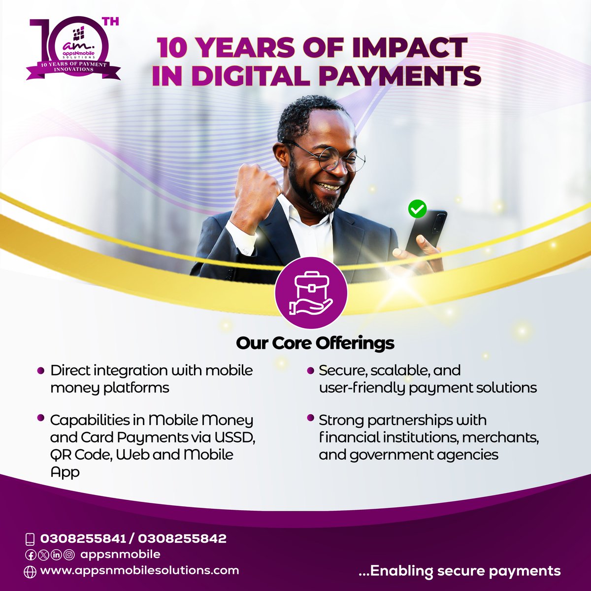appsnmobile's tweet photo. We serve you the best cashless solutions!!!

#anniversary #cashless #makola #navy #aura https://t.co/2kN03nadz2