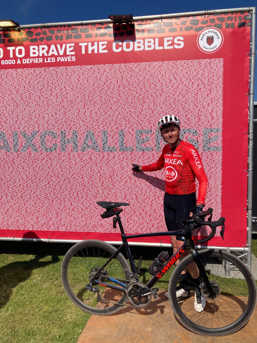 CLUB TEAM ARKEA (@clubteamarkea) on Twitter photo Après les Flandres, place au Roubaix challenge ! C'est au tour de Cédric Malengreau d'affronter les pavés ! Un parcours de 170 km avec des secteurs mythiques : trouée d'Arenberg, Mons en Pévèle, carrefour de l'arbre.
Bon ride Cédric💪! 50 km de pavé, ça va secouer 🥳
<a href="/cmarkea/">Crédit Mutuel Arkéa</a> Après les Flandres, place au Roubaix challenge ! C'est au tour de Cédric Malengreau d'affronter les pavés ! Un parcours de 170 km avec des secteurs mythiques : trouée d'Arenberg, Mons en Pévèle, carrefour de l'arbre.
Bon ride Cédric💪! 50 km de pavé, ça va secouer 🥳
<a href="/cmarkea/">Crédit Mutuel Arkéa</a>