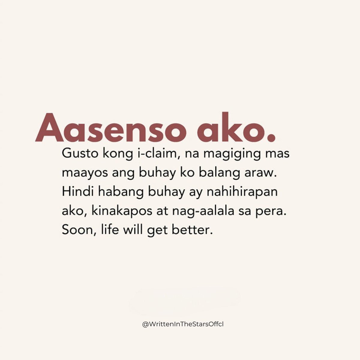 Aasenso ako.