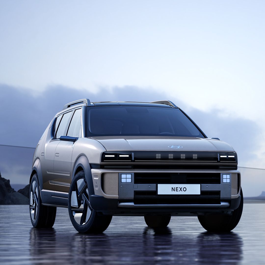 Fleetuk's tweet photo. Hydrogen power seems to be getting closer than ever 🔜 Say hello to Hyundai’s next leap into the future – the NEXO.

The new Hyundai NEXO targets more than 700km of range from just a five-minute charge and features a comprehensive range of safety features! https://t.co/GyWiAugY1k