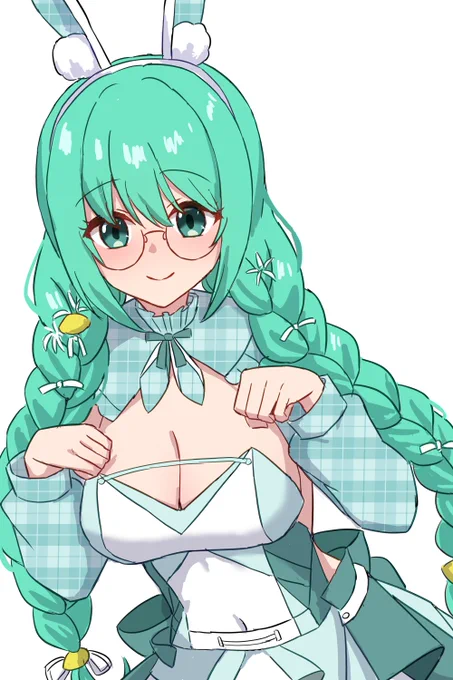 バニーかわいい!#すずあーと #神楽すず新衣装 