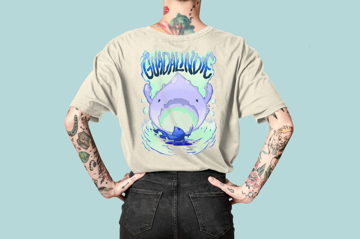 Surprise! 🔥 Super limited-edition tee up for grabs, only until April 20th! One week to secure yours with your ticket: guadalindie.com 🎟️

Already got one? Upgrade 👉 venta.enterticket.es/cambios

Pick-up only at event—no shipping! 👕✨  #Guadalindie25