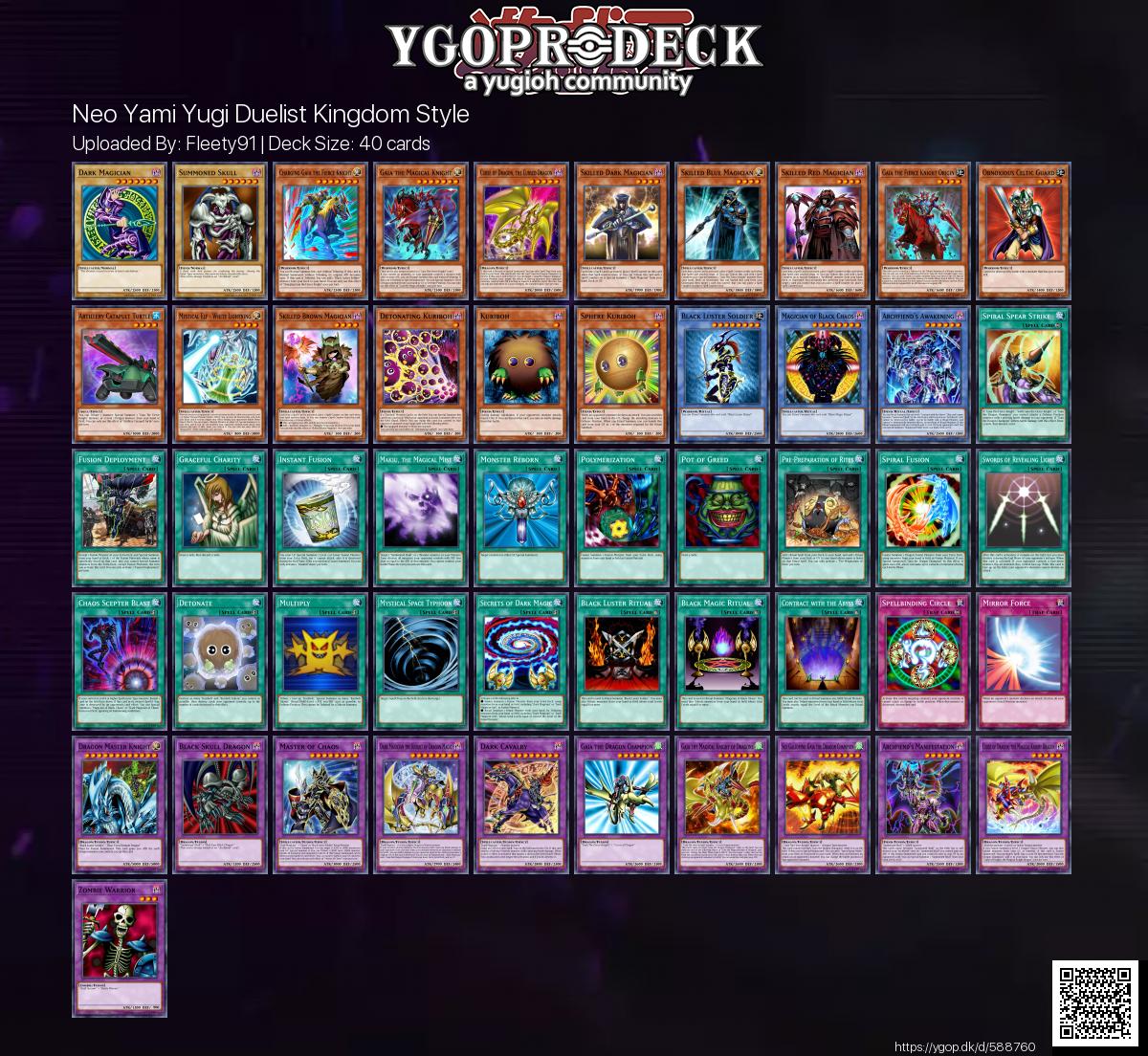 Yu-Gi-Oh! Deck of the Week - Neo Yami Yugi (Duelist Kingdom Style)  https://t.co/KI2eKMF1rp  102  0 #yugioh #yugiohtcg