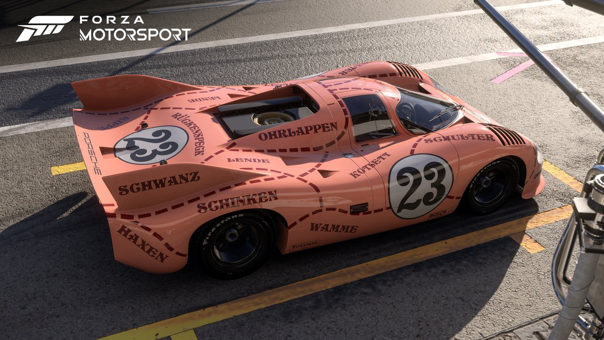 The 1971 Porsche #23 917/20, known as the 