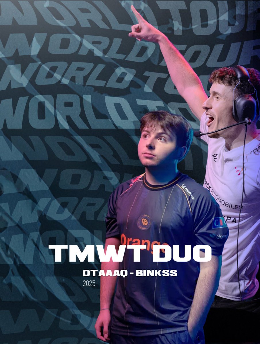 🚨 ANNONCE DUO 🚨

Cette année je jouerai le circuit avec <a href="/Binksstm/">Binkss.</a> 💥

Nouveau duo, mêmes objectifs. 🏆