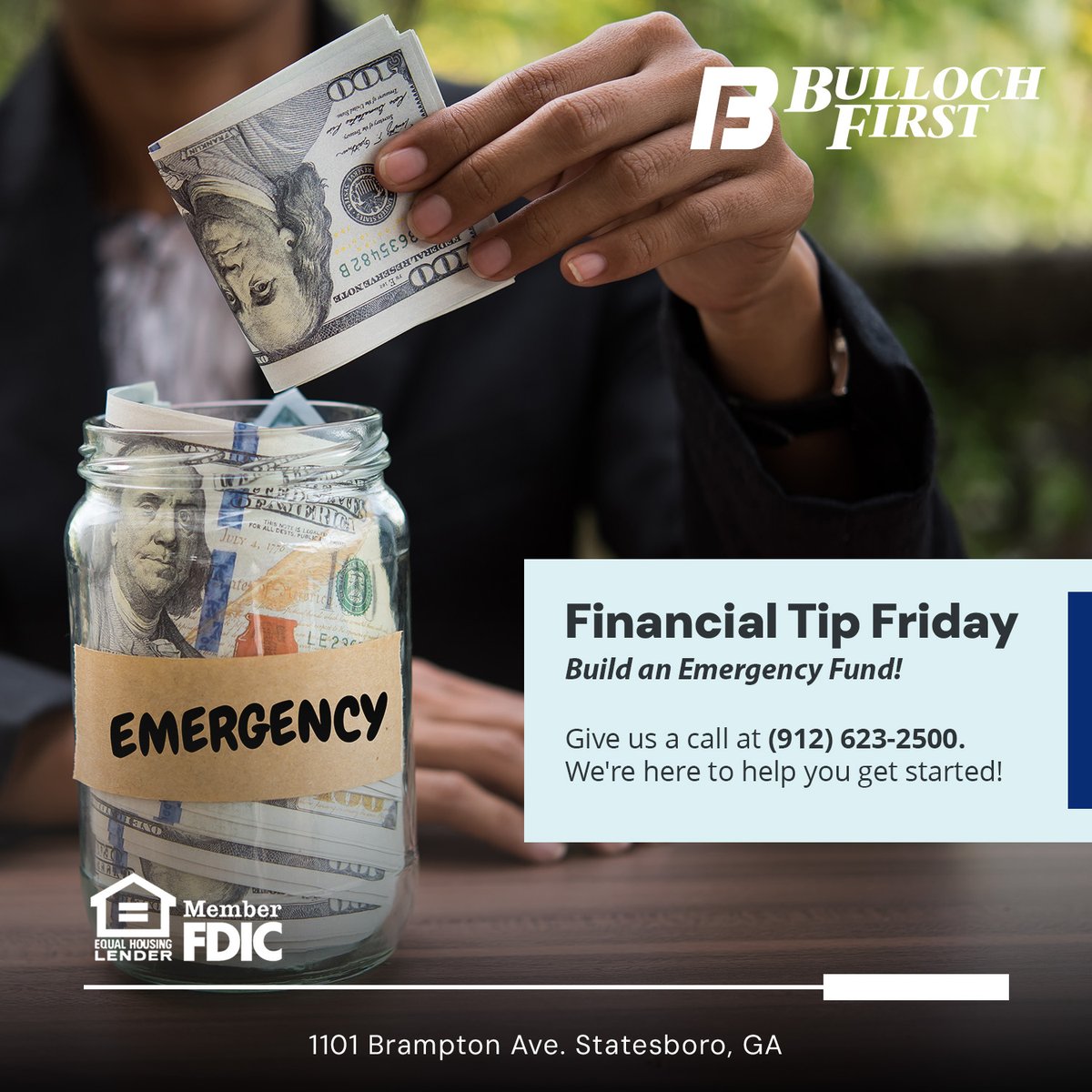 Bulloch First (@bullochfirst) on Twitter photo ๐ธ ๐
๐ข๐ง๐๐ง๐๐ข๐๐ฅ ๐๐ข๐ฉ ๐
๐ซ๐ข๐๐๐ฒ: ๐๐ฎ๐ข๐ฅ๐ ๐๐ง ๐๐ฆ๐๐ซ๐ ๐๐ง๐๐ฒ ๐
๐ฎ๐ง๐!
Experts recommend saving 3-6 months of expenses in case of unexpected situations.
๐ ๐๐ญ๐๐ซ๐ญ ๐๐ฆ๐๐ฅ๐ฅ โ Even $10 a week adds up!
๐ ๐๐๐ค๐ ๐ข๐ญ ๐๐ฎ๐ญ๐จ๐ฆ๐๐ญ๐ข๐ โ Set up an aut ... ๐ธ ๐
๐ข๐ง๐๐ง๐๐ข๐๐ฅ ๐๐ข๐ฉ ๐
๐ซ๐ข๐๐๐ฒ: ๐๐ฎ๐ข๐ฅ๐ ๐๐ง ๐๐ฆ๐๐ซ๐ ๐๐ง๐๐ฒ ๐
๐ฎ๐ง๐!
Experts recommend saving 3-6 months of expenses in case of unexpected situations.
๐ ๐๐ญ๐๐ซ๐ญ ๐๐ฆ๐๐ฅ๐ฅ โ Even $10 a week adds up!
๐ ๐๐๐ค๐ ๐ข๐ญ ๐๐ฎ๐ญ๐จ๐ฆ๐๐ญ๐ข๐ โ Set up an aut ...