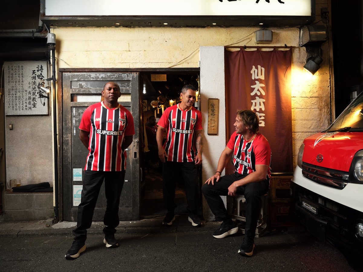 Presenting the <a href="/SaoPauloFC/">São Paulo FC</a> away kit for 2025-26, 20 years on from the club’s historic third world championship title, achieved in Yokohama, Japan.