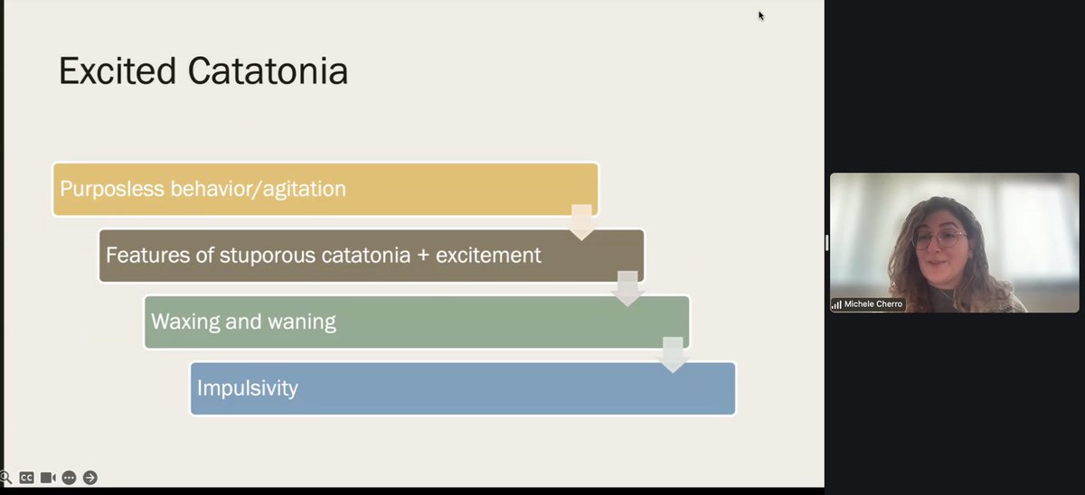 MicheleCherro's tweet photo. It was a pleasure presenting a lecture about #Catatonia to our colleagues in #Pediatrics—so grateful for the thoughtful discussion and engagement around such an important, often overlooked topic in youth mental health. #MGH https://t.co/c54bqo7pov