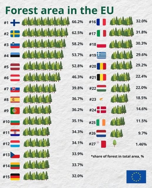 @PulseofEurope.bsky.social (@pulseofeurope) on Twitter photo Am Wochende scheint die Sonne und viele in Europa suchen Besinnung in den umliegenden Wäldern. Aber wo in Europa findet man die meisten? Warum ist das so? Sagt‘s uns in den Kommentaren!
#EUFacts
#DenkEuropaMit
#PulseofEurope
<a href="/Peter_Jelinek/">Peter Jelinek</a> Am Wochende scheint die Sonne und viele in Europa suchen Besinnung in den umliegenden Wäldern. Aber wo in Europa findet man die meisten? Warum ist das so? Sagt‘s uns in den Kommentaren!
#EUFacts
#DenkEuropaMit
#PulseofEurope
<a href="/Peter_Jelinek/">Peter Jelinek</a>