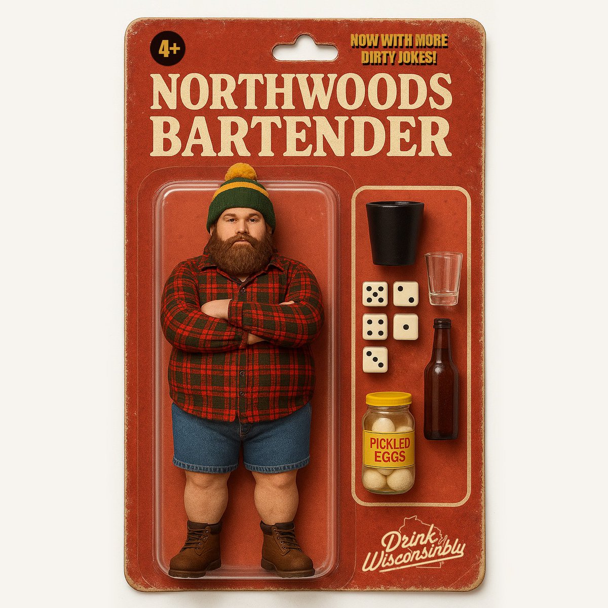 We love a fun AI trend! We all know this bartender guy. Who should we do next?