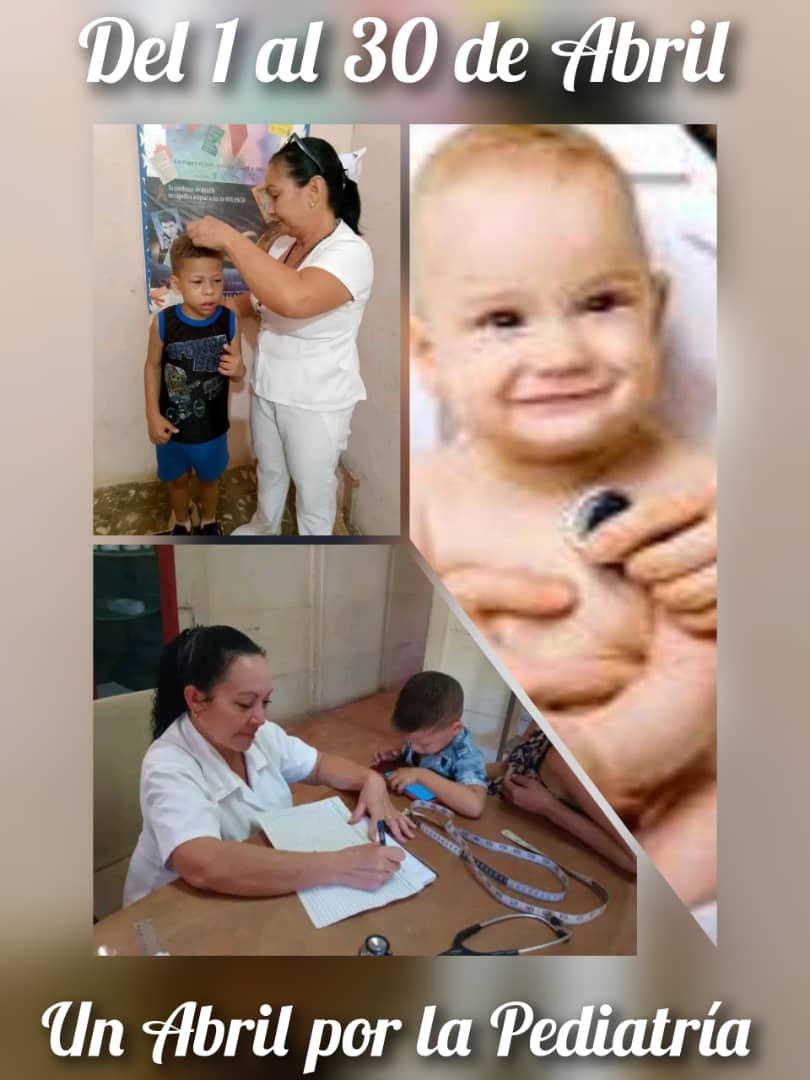 Un abril por la Pediatría #Cienfuegos apostando a la salud y felicidad de niñas, niños y adolescentes.
#CienfuegosXMásVictorias