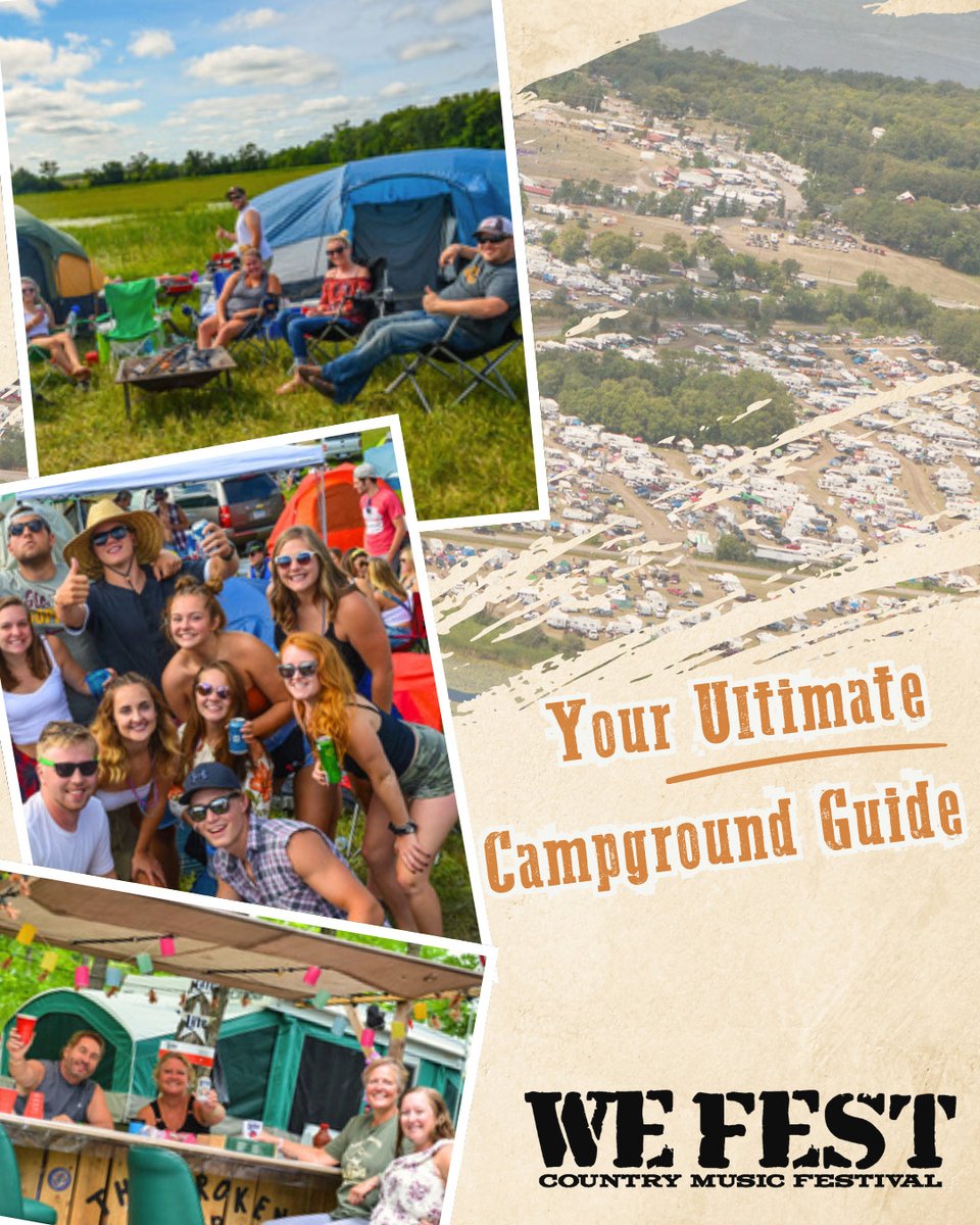 Ready to get your WE Fest on? 🤠 🎉 From chill-mode to full-party mode, we've got everything you need all in our latest Meet Fargo online article!

Explore options, amenities, atmospheres, &amp; tips to make the most of your festival weekend at 🏕️ fargomonthly.com/we-fest-camping