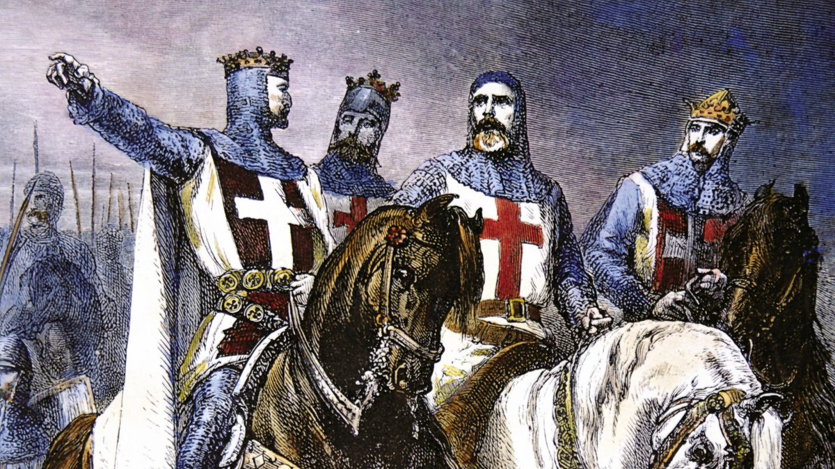 In the year of our Lord 1095, Christian Europe had had enough.

The Pope spoke, and warrior-kings answered.
It was time to reclaim the Holy Land from the Saracen infidels.

Thus began the First Crusade, the triumph of the Cross over the Crescent. 🧵✝️