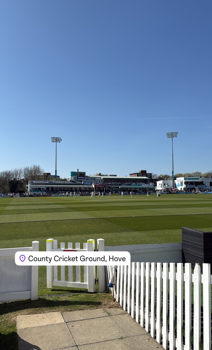 Great day at Hove. <a href="/SussexCCC/">Sussex Cricket</a>