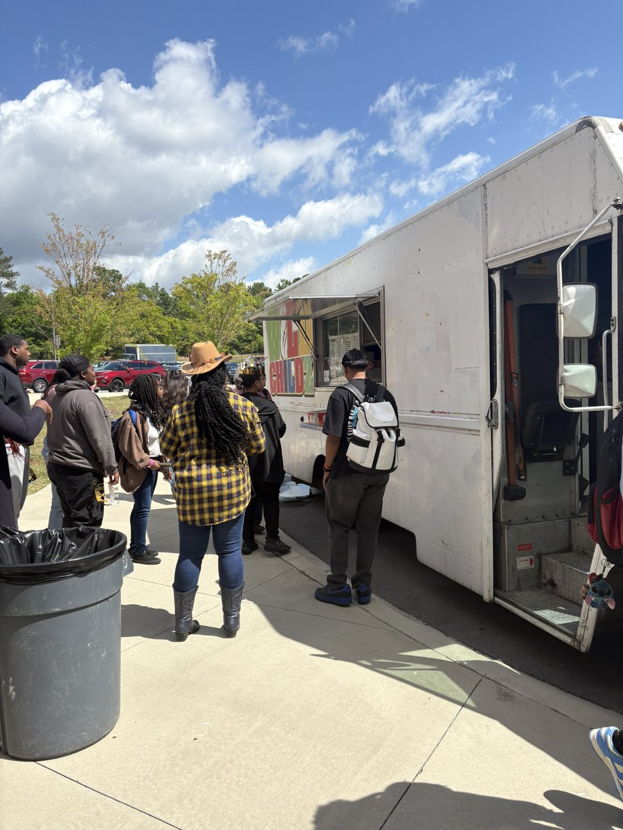 Our spring fling events kick off! The seniors are headed to the food trucks!