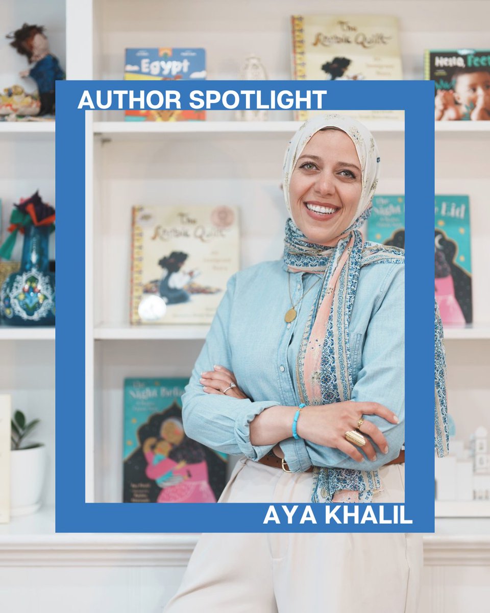 Reading Partners (@readingpartners) on Twitter photo <a href="/ayawrites/">Aya Khalil</a> is an author, substitute librarian/teacher, and freelance journalist. She’s also one of the co-founders of <a href="/KidlitInColor/">KidLit in Color</a>. Her books include The Arabic Quilt, My First Arabic Words, and The Night Before Eid. ayakhalil.com #ArabAmericanHeritageMonth 🤗📚 <a href="/ayawrites/">Aya Khalil</a> is an author, substitute librarian/teacher, and freelance journalist. She’s also one of the co-founders of <a href="/KidlitInColor/">KidLit in Color</a>. Her books include The Arabic Quilt, My First Arabic Words, and The Night Before Eid. ayakhalil.com #ArabAmericanHeritageMonth 🤗📚
