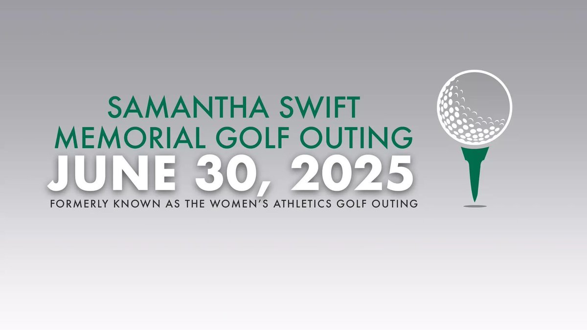 Join us Monday, June 30 at Wanango Country Club for the second annual Samantha Swift Memorial Golf Outing!

Click the link in our bio to register or head to Rock Athletics.