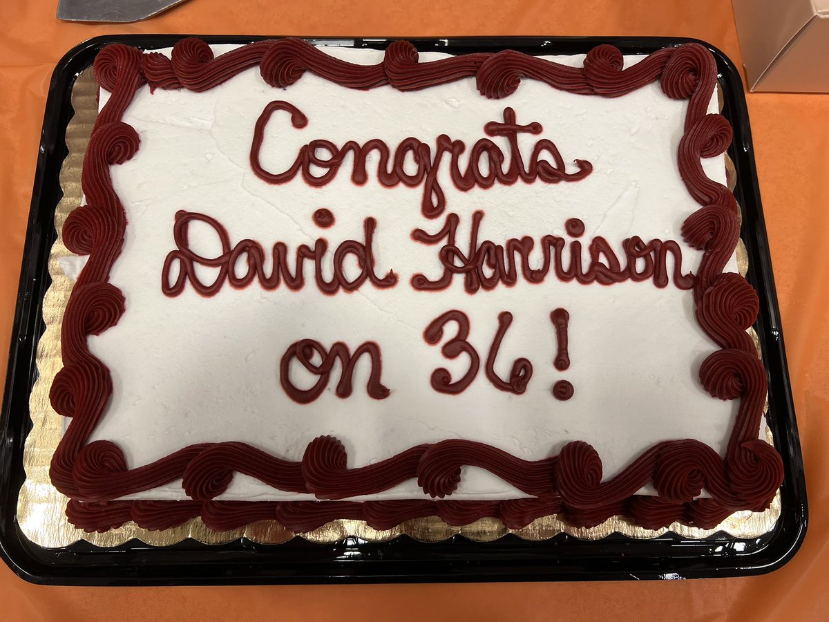 Proud to recognize David Harrison for his perfect score of 36 on the most recent administration of the ACT test.  Congrats David!