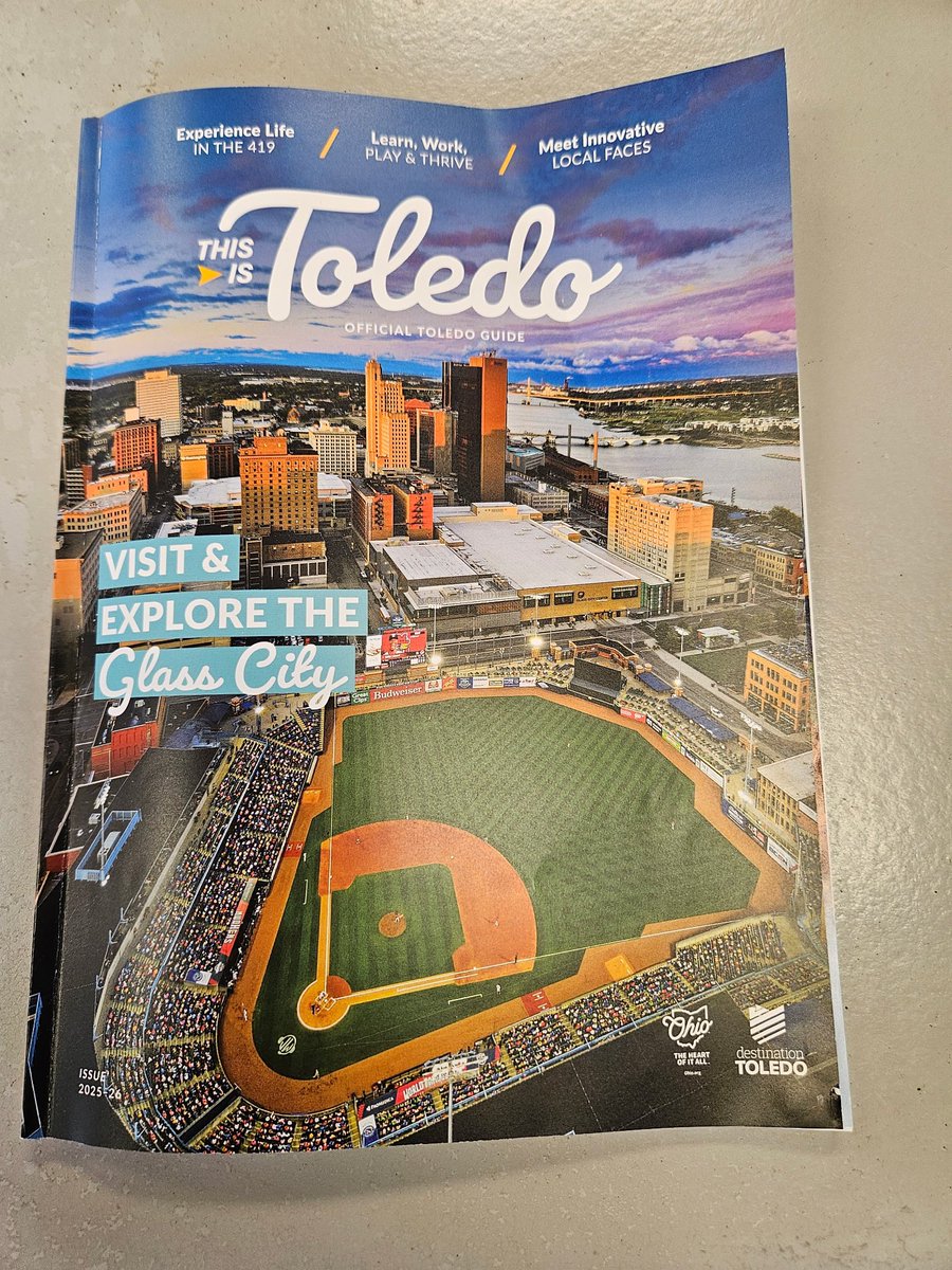 MUCH LOVE TO @toledocvb ❤️ and their support as we made the 2025-2026 TOLEDO VISITORS GUIDE along side the world famous @toledowalleye + @mudhens, the amazing @fctoledovilla, and the powerful <a href="/utrockets/">Toledo</a> athletics lead by the legendary @bryan_b_blair  visittoledo.org