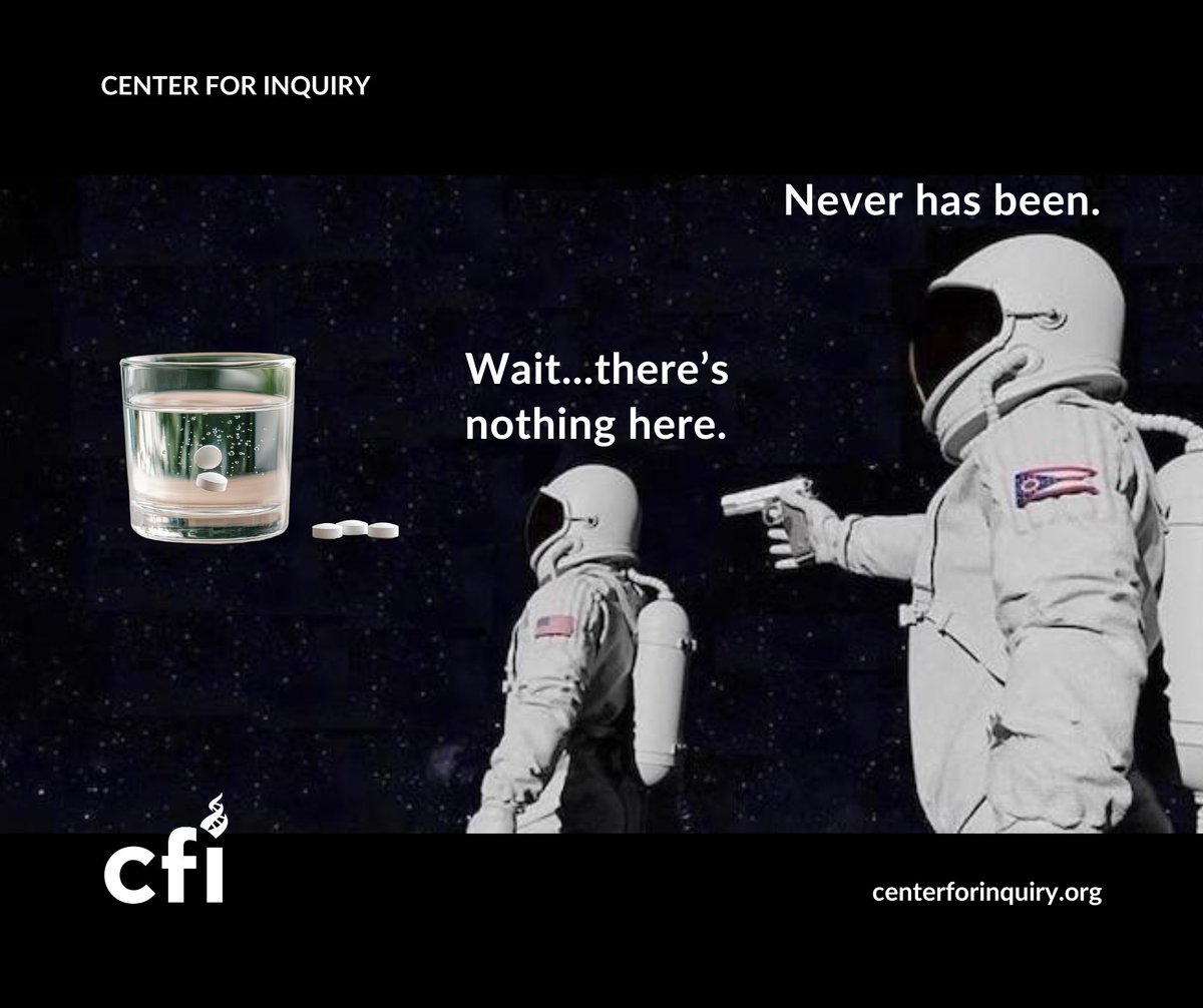 center4inquiry's tweet photo. In homeopathy, the less of something you take, the more powerful it becomes.

@SkeptInquirer explains how a 200-year-old placebo ended up in your pharmacy aisle, and why it’s time to stop pretending it works.

🔗 https://t.co/u4O6bk458r

#WorldHomeopathyWeek https://t.co/CvRWNRzsAc