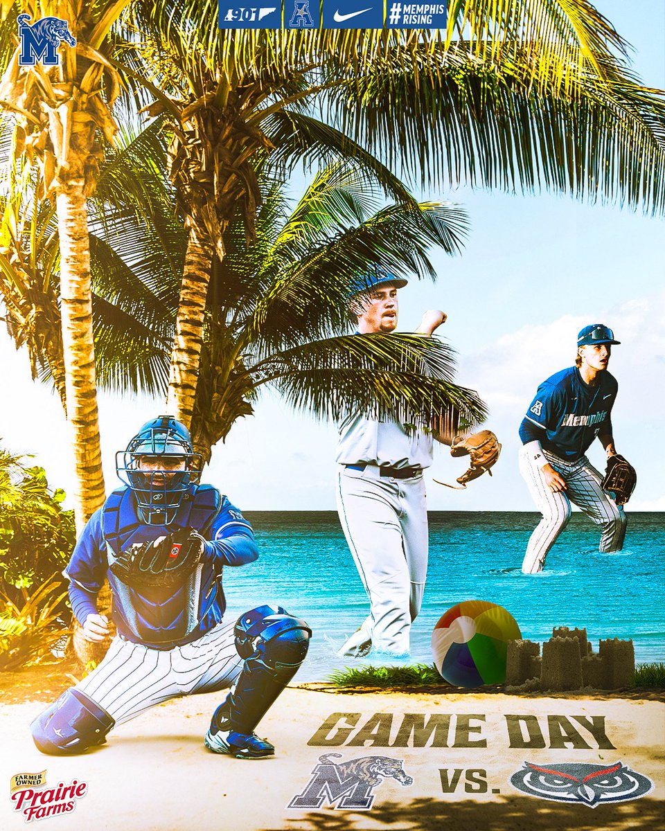 Clear skies, sunshine, baseball ☀️

🆚 » at Florida Atlantic
⏰ » 5:30 P.M. CT
📍 » FAU Baseball Stadium
📺 » ESPN+
📊 » gotigersgo.me/4jrdhO9

#GoTigersGo | <a href="/PFDairy/">Prairie Farms Dairy, Inc.</a>