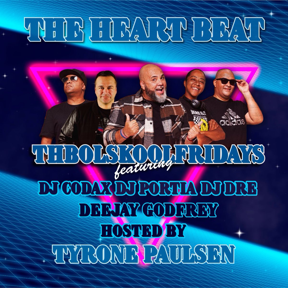 tyronepaulsen's tweet photo. The perfect way to start the Weekend is NOW live on #CapeTownsBeat @Heart1049FM with #4HrsofOlSkool with #THBOlSkoolFridays bringing that start to the Weekend #LEKKAness LIVE from @sun_grandwest Let’s WEEKEND https://t.co/P2JTiBzHp8