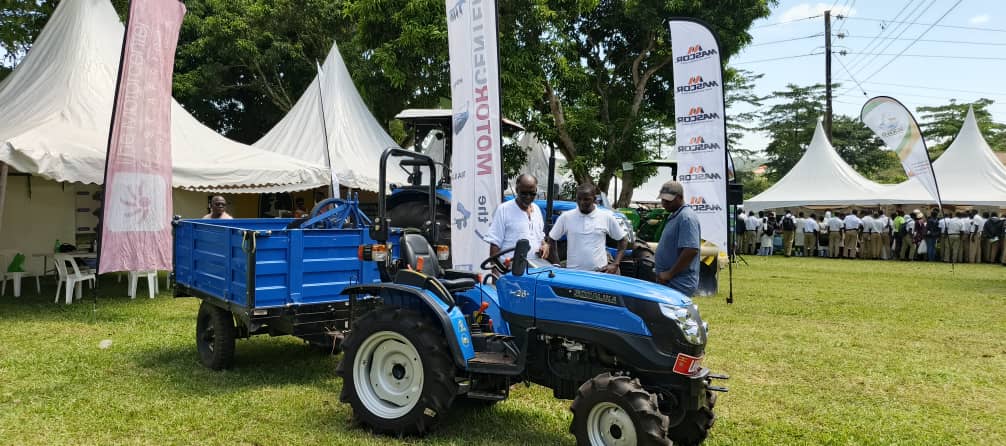 TheMotorcenter's tweet photo. Day 1 at the East African Grain Council Agribusiness Expo at NaCRRI, in Namulonge.  The 2-day event looks at fostering wealth creation, resilience, and sustainable agriculture through agribusiness and innovation.

Come visit our stall tomorrow

#Agribusiness #AgriExpo https://t.co/F4xTLCwflM