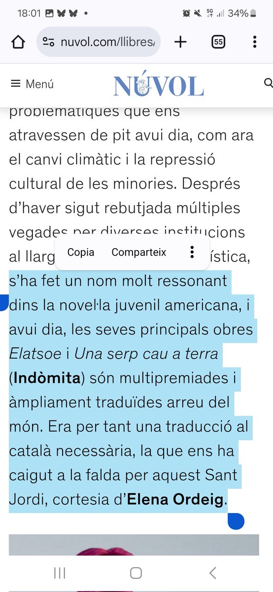 Indomita_ed's tweet photo. Una serp cau a la Terra de Darcie Little Badger autora d'Elatsoe a @nuvol_com trad @eordeigv

https://t.co/nPYhFcQg5R

@Raig_Verd
@llegirencatala https://t.co/je1h33UdnR