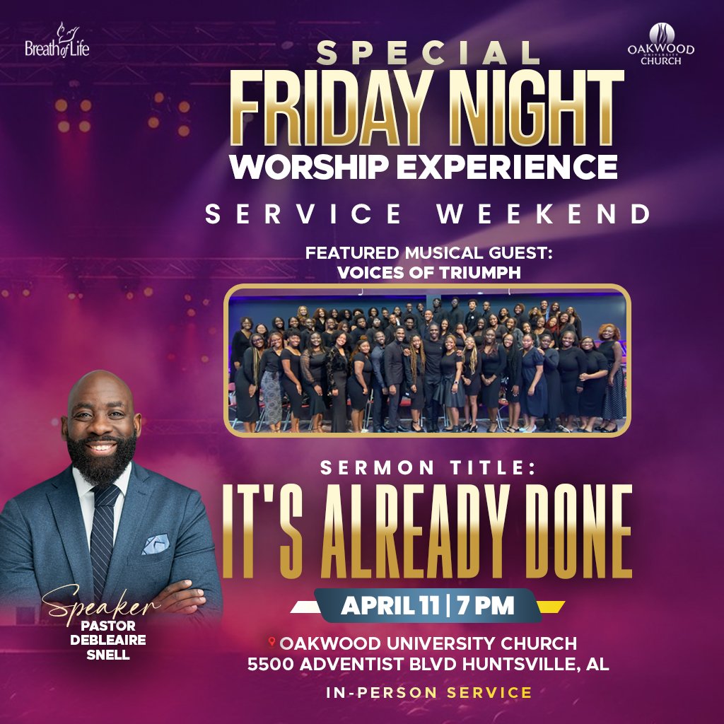 Oakwood University Church tweet media