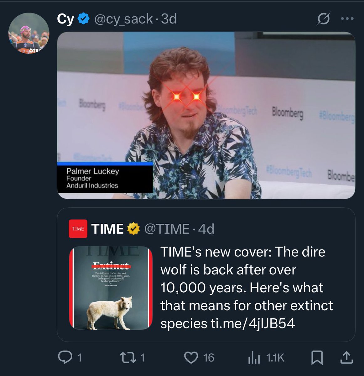 It’s starting
