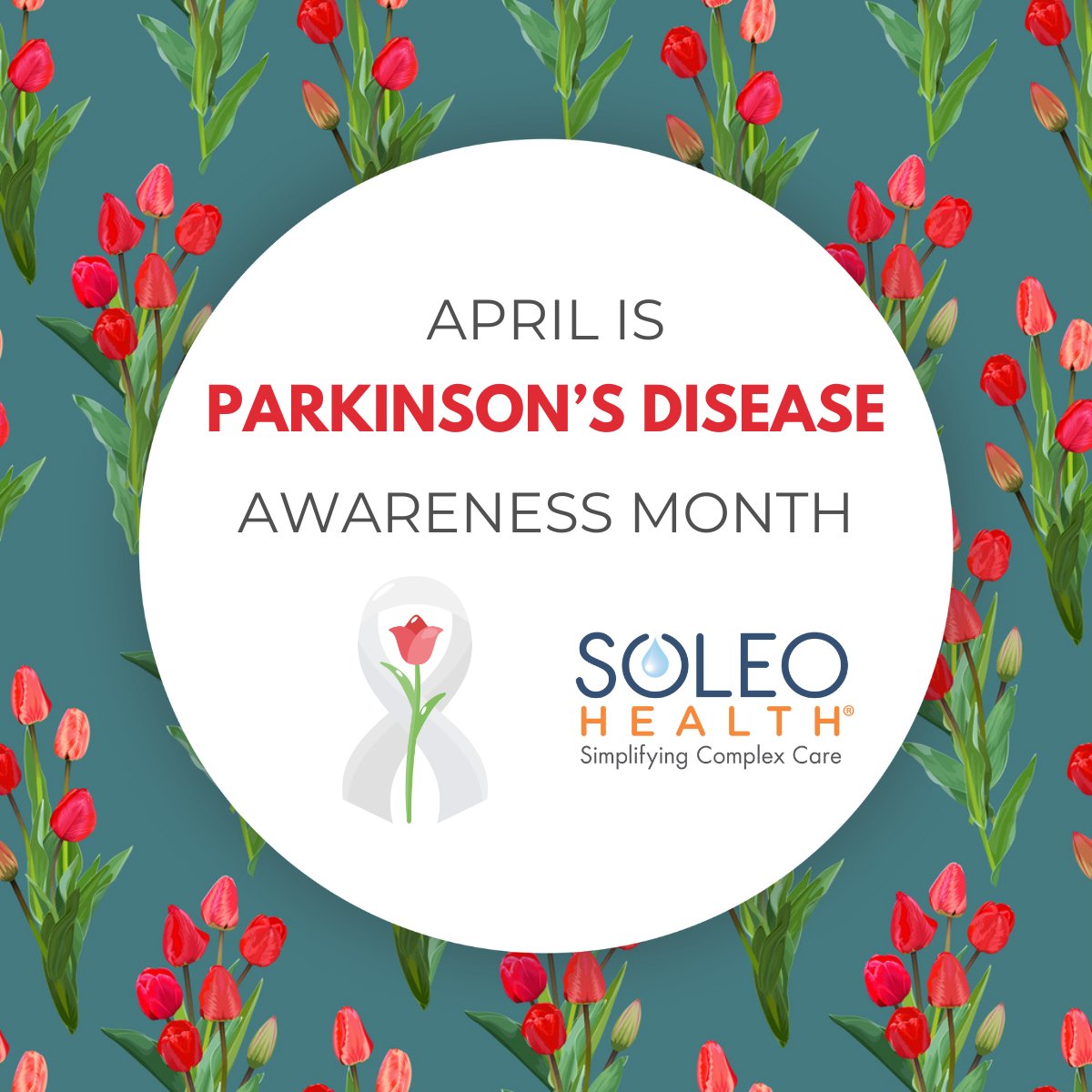 soleohealth's tweet image. Did you know April is Parkinson&apos;s Disease Awareness Month? Early diagnosis can lead to an overall better quality of life. Learn the #ABCsofPD 👉hubs.la/Q03ghbKc0

#Take6forPD #SimplifyingComplexCare #SpecialtyPharmacy #WorldParkinsonsDay