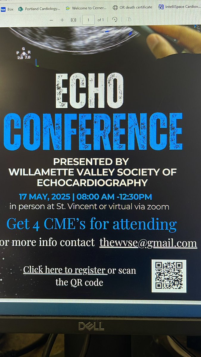 Echo for fellows (@bhaskararora_md) on Twitter photo Please join us for half day of fun filled echo learning at the Willamette Valley Society of Echo Spring Symposium
<a href="/ASE360/">American Society of Echocardiography</a> #ACCFIT <a href="/OHSUCardFellows/">OHSU Cardiology Fellowship</a> <a href="/onco_cardiology/">Juan Lopez-Mattei, MD</a> <a href="/DavidWienerMD/">David H. Wiener, MD</a> <a href="/UCSFCardiology/">UCSF Cardiology</a> <a href="/iamritu/">Ritu Thamman MD</a> <a href="/kibelani/">Kiran Belani, MD, FASE, FACC</a>
us02web.zoom.us/meeting/regist… Please join us for half day of fun filled echo learning at the Willamette Valley Society of Echo Spring Symposium
<a href="/ASE360/">American Society of Echocardiography</a> #ACCFIT <a href="/OHSUCardFellows/">OHSU Cardiology Fellowship</a> <a href="/onco_cardiology/">Juan Lopez-Mattei, MD</a> <a href="/DavidWienerMD/">David H. Wiener, MD</a> <a href="/UCSFCardiology/">UCSF Cardiology</a> <a href="/iamritu/">Ritu Thamman MD</a> <a href="/kibelani/">Kiran Belani, MD, FASE, FACC</a>
us02web.zoom.us/meeting/regist…