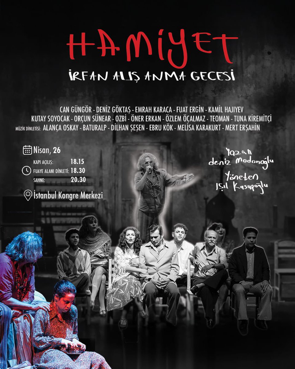 Gündem izin verirse eğer, ertelediğimiz anmamızı 26 Nisan’da yapıyoruz.