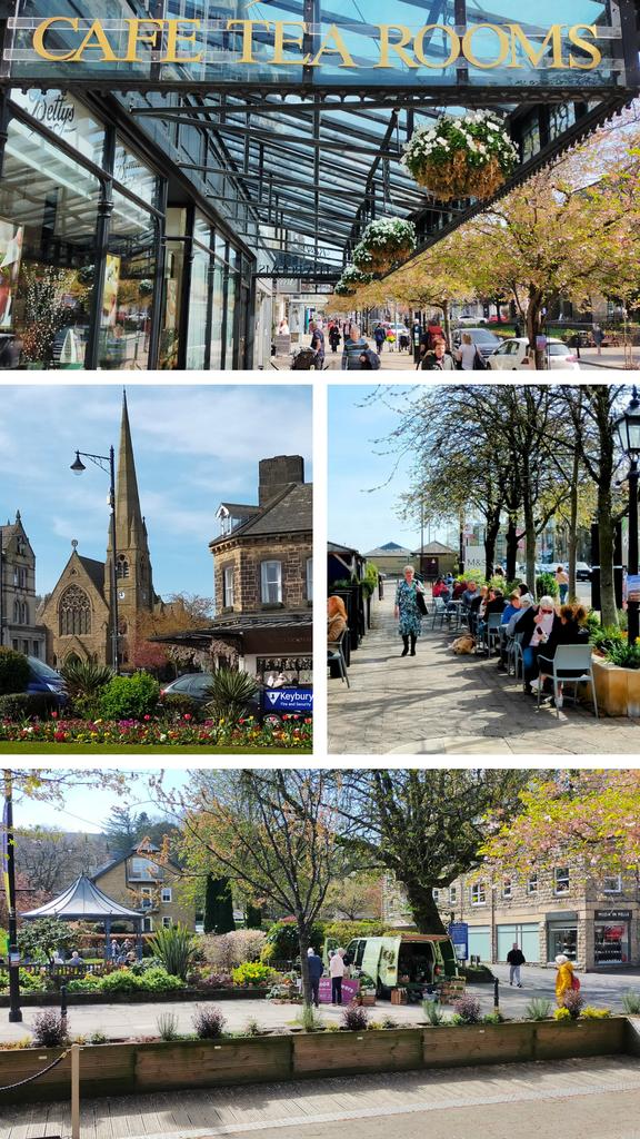 Ilkley looking good today in the sun