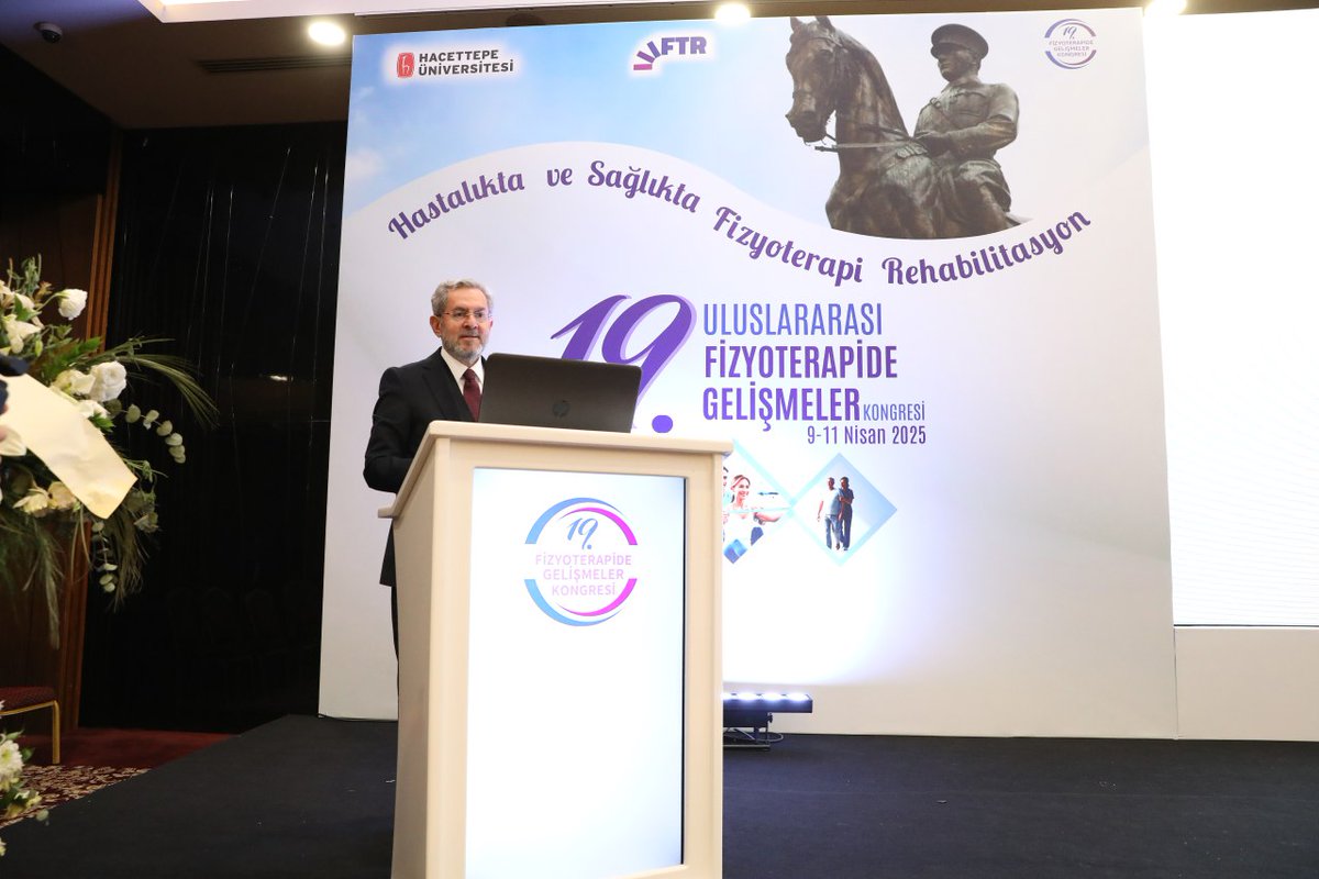 necdetunuvar's tweet photo. Hacettepe Üniversitesi [@Hacettepe1967] Fizik Tedavi ve Rehabilitasyon Fakültesi öncülüğünde düzenlenen 19. Uluslararası Fizyoterapide Gelişmeler Kongresinin kapanış oturumuna katıldık. 

Alanında önemli bilgilerin paylaşıldığı kongrenin hazırlanmasına emek veren, başta @Hacettepe1967 Fizik Tedavi ve Rehabilitasyon Fakültesi Dekanı Sn @ozlemulger olmak üzere herkesi tebrik ediyorum.