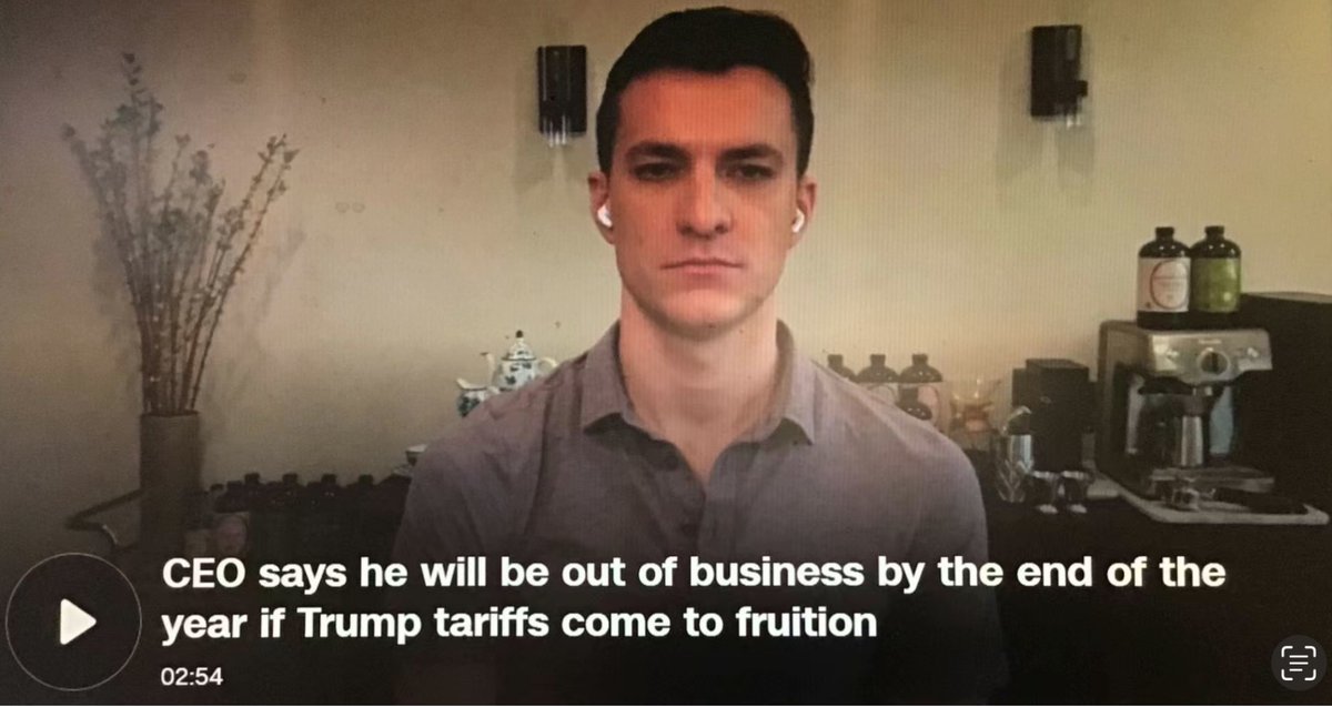 Ninaliu00's tweet photo. Trump’s tariffs are killing U.S. economy.  The pain is especially bad for the small business owners. #TrumpTariffs #TrumpBarbarian https://t.co/j1IVltc6fm