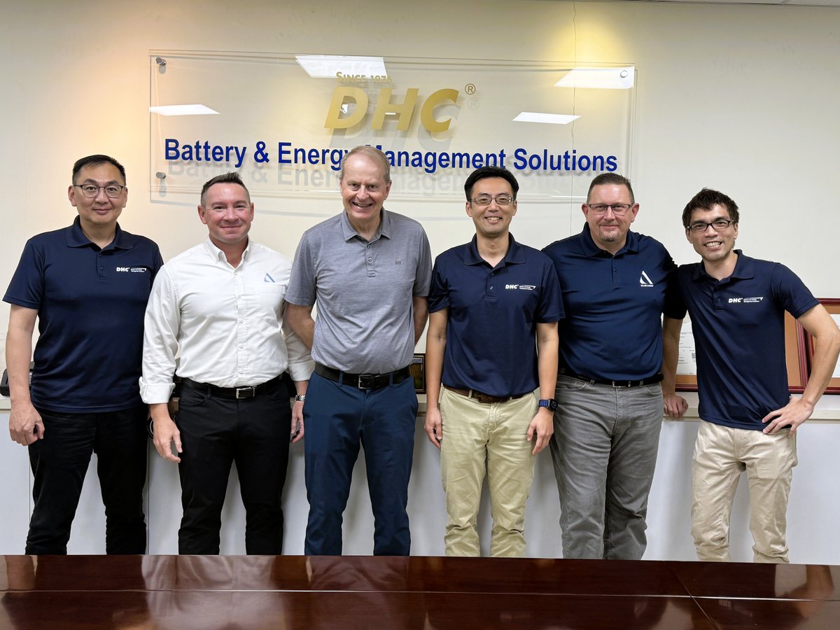 ClubAssistNA's tweet photo. In Taiwan with our partners at DHC! 🔋 John, Jeremiah &amp; Chris toured the production line and saw the innovation behind the MBC-1000, which was designed exclusively for Club Assist &amp; AAA/CAA. Proud to strengthen this long-standing partnership. #MBC1000 #BatteryTech #ClubAssist https://t.co/cPxSkEQMOS