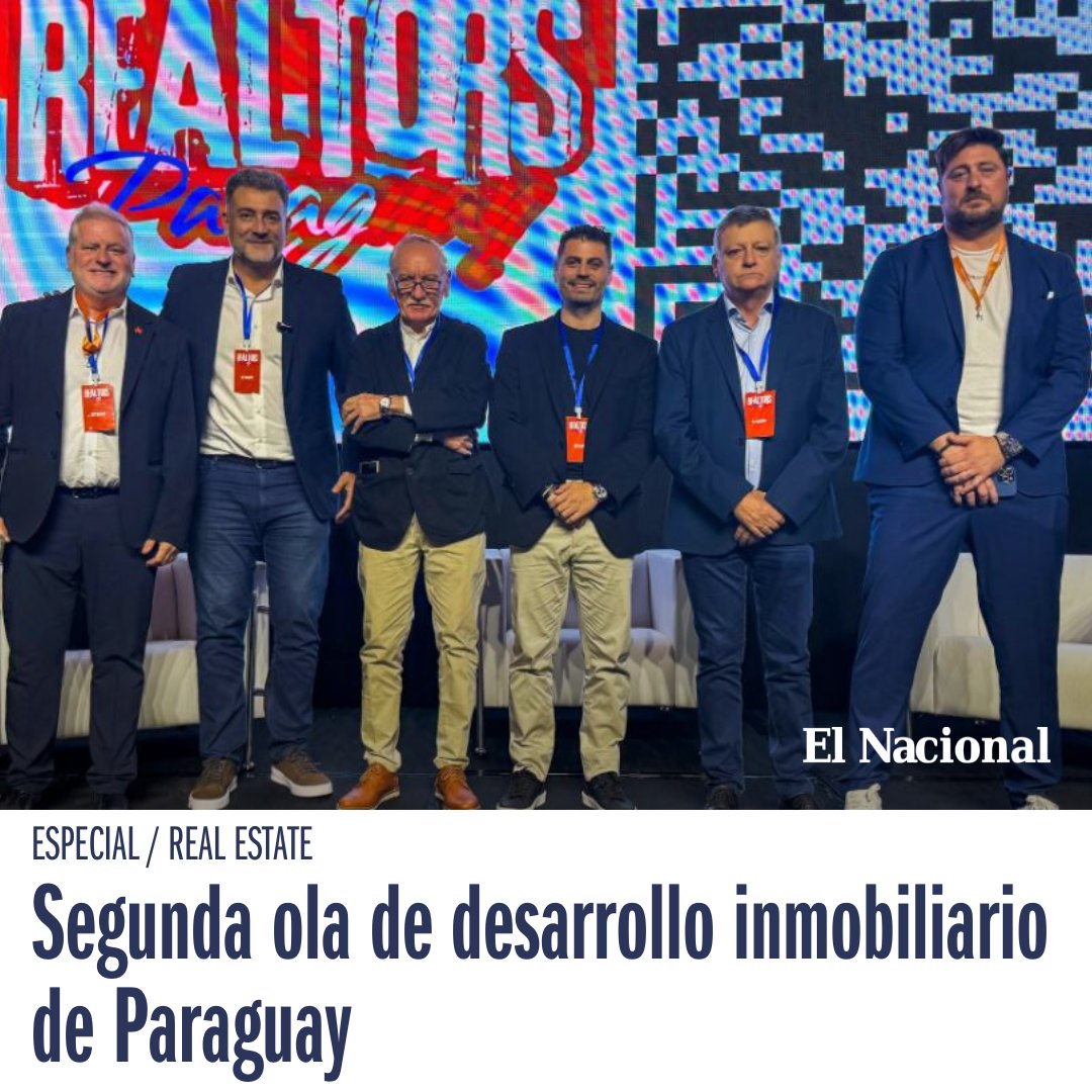 REAL-TORS PARAGUAY | 🇵🇾

🔹Asunción se ha convertido en una meca inmobiliaria cosmopolita. Flujos de inversión de todas las latitudes -en mayor medida de Argentina- configuran día a día la arquitectura de esta capital aspiracional para las ciudades del noreste argentino y para