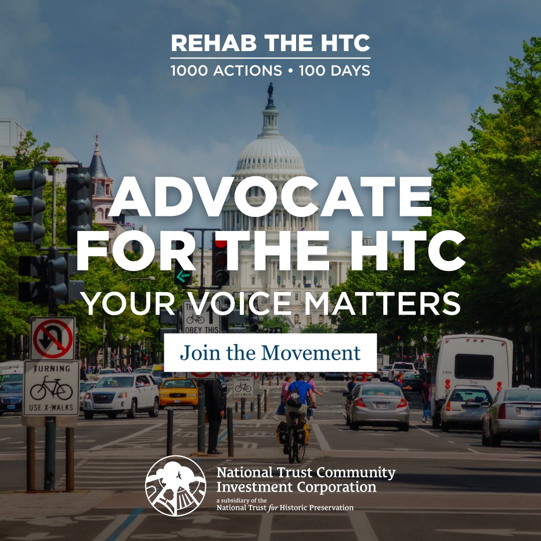 Historic Tax Credits revitalize communities of all sizes—from urban centers to small towns across America. Join preservation advocates in strengthening this economic tool. Your voice shapes preservation's future.

Sign up to receive advocacy materials: forms.office.com/pages/response…