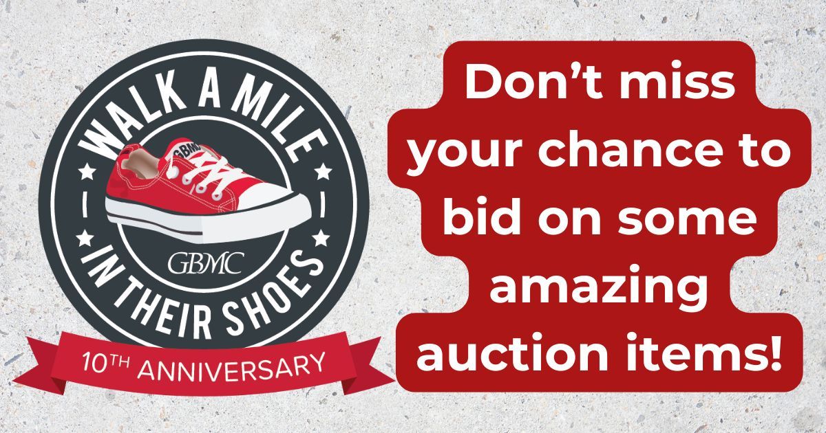 ⏰ Time is running out to bid on an amazing auction prize and to support the GBMC SAFE &amp; DV Program!! Place your bid before 9 p.m. on 4/11! 👉BID HERE👉bit.ly/3E51M05