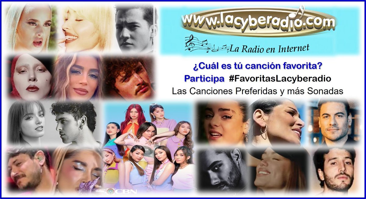 lacyberadio's tweet photo. 📢Envía tu Comentario con la Etiqueta #FavoritasLacyberadio
Mi Canción Favorita es...
Sacaremos la lista de Las Canciones Preferidas y más Sonadas de la semana
Imperdible!
Conéctate Gratis y Dale
▶️https://t.co/2cmchsNR8U
La Radio En Internet #Viral
Abrimos el hilo... https://t.co/GJHTdk8T8N